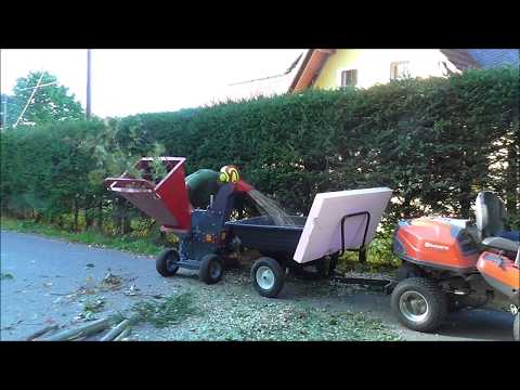 Häcksler FBC CIP 10 mit 13 PS Honda Motor