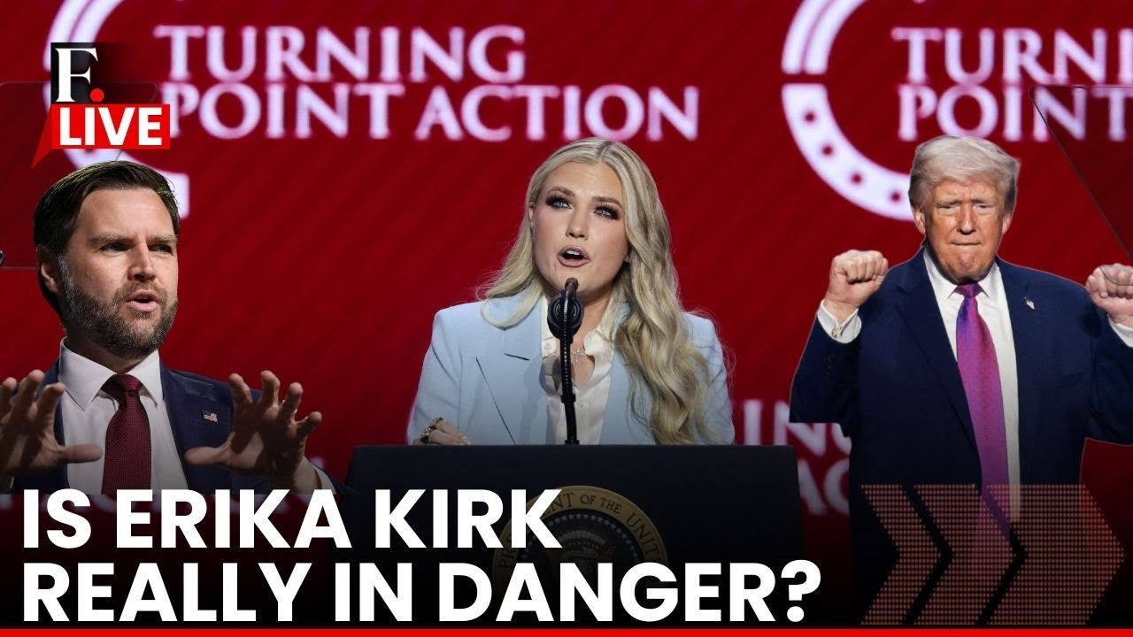 TRUMP RALLY LIVE: Erika Kirk Skips Vance Event Over Threats, But Appears at Trump Rally?