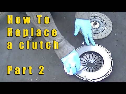 How to replace a VW Clutch Part 2