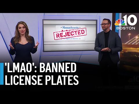 The rejected license plates the Mass. RMV doesn't want you to see on the roads