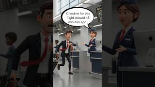 Arriving Late and Missing Your Flight English Conversation for Travel Problems B1 Part 1 #english