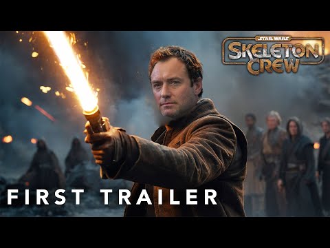 SKELETON CREW (2024) | FIRST TRAILER | Star Wars & Jude Law (4K) | skeleton crew trailer