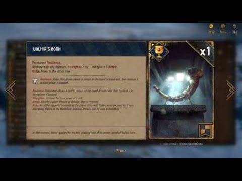 Gascon puzzle | Thronebreaker: Witcher Tales Valmir's Horn card Eudora & Zoltan