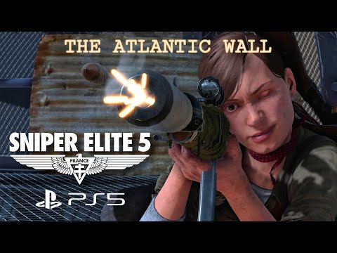 Sniper Elite 5 - Gameplay PS5 - Mission 1 - THE ATLANTIC WALL