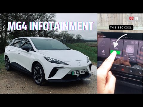 HOW TO USE THE MG4 infotainment! - SE Long Range