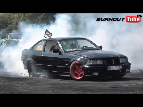 2 Miejsce pokaz mocy STREET - BMW E36 4.0 V8 "LEGINS" - 24 Ogólnopolski Zlot BMW Toruń 2022