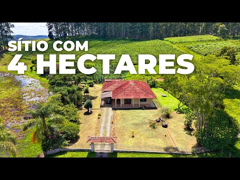 SÍTIO COM 4 HECTARES EM SALETE-SC