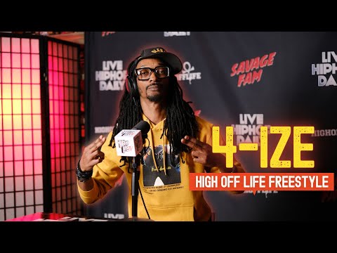 4-IZE High Off Life Freestyle | He Just RAISED The BAR Again!