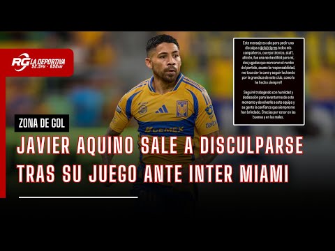 AQUINO SE DISCULPA TRAS SU ERRORES ANTE MIAMI | ZONA DE GOL
