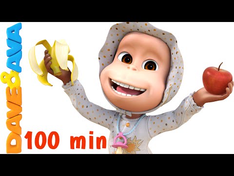 Apples and Bananas Song | Nursery Rhymes Collection and Baby Songs from Dave and Ava