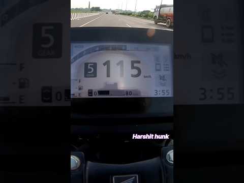 Thumbnail for 2025 Honda CB 125 Hornet Top Speed & Gear Challenge #shorts #cb125hornet by video, vide