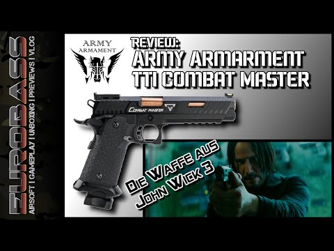 Review TTI Combat Master - John Wick 3 Pistole = powered by Begadi | #werbung