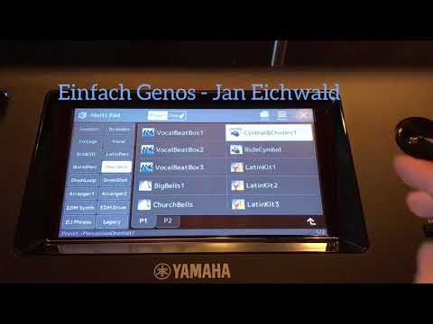 Einfach Genos - Jan Eichwald erklärt Yamaha Genos (Teil 1: Home Screen)