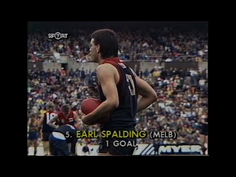1988 VFL Elimination Final - Melbourne v West Coast Eagles - VFL Park