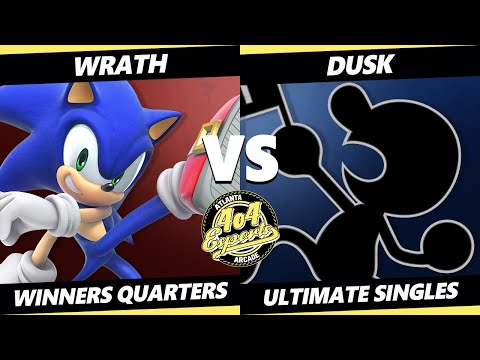 4o4 Smash Night 31 Winners Quarters - Wrath (Sonic) Vs. Dusk (Game & Watch) SSBU Ultimate Tournament