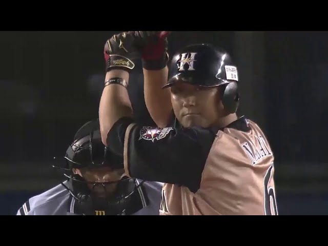 【8回表】ファイターズ4番・中田 目下パ・リーグ打点王の貫禄!! 犠牲フライで貴重な追加点!! 2014/7/29 M-F