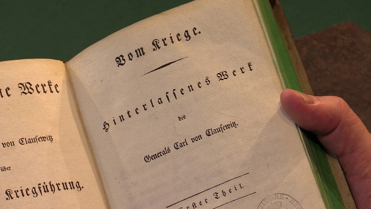 CLAUSEWITZ, Carl von. Vom Kriege. 1832–4. Peter Harrington Rare Books.