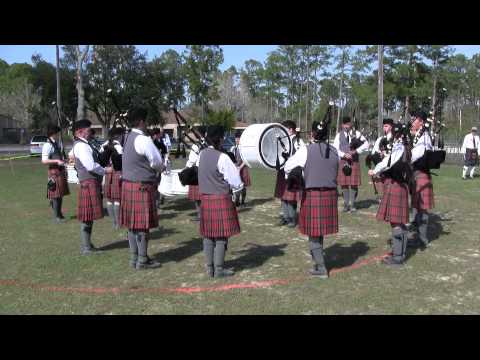Tampa Bay Pipes and Drums (gr4) - 2011 NE Florida Highland Games