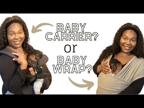 BABY CARRIER OR BABY WRAP? | BOBA WRAP | ERGOBABY OMNI 360 CARRIER