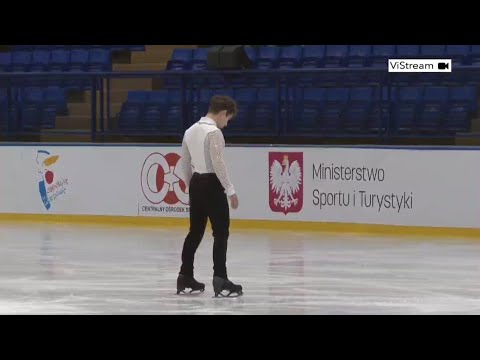 Miłosz Witkowski – 2022 Warsaw Cup SP