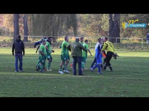 Rzut karny LZS Żywocice w meczu z KS Górażdże