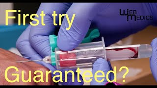 Venipuncture How To Draw Blood IN ONE GO (Instantly improve your chances in 3 easy steps)