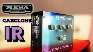 Video thumbnail for MESA/Boogie CabClone IR by Mark London