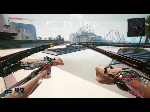 Psa: Mantis Blade Lunge + Double Jump. r/LowSodiumCyberpunk