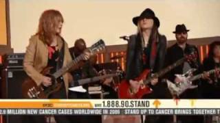 Courage &amp; Barracuda live on Stand Up To Cancer (SU2C) 2010 feat. Dave Stewart, Orianthi &amp; Heart