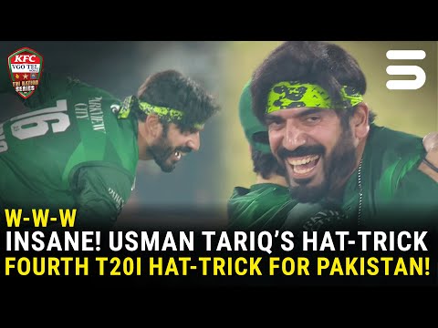 Usman Tariq Claims Hat-Trick | Pakistan vs Zimbabwe | Match 04 | Tri Nation Series | PCB | M3W1U