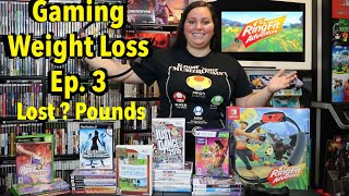 Lose Weight by Playing Video Games?! Weight Loss Journey - Ep. 3 (Ring Fit Adventure, DDR, + More)