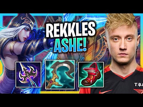 REKKLES IS INSANE WITH ASHE IN KOREA SOLOQ! | T1 Rekkles Plays Ashe Support vs Miss Fortune!