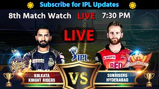 Live IPL 2020 || KKR Vs SRH Live Match || DD Sports Live || Kolkata Vs Sunrisers Hyderabad