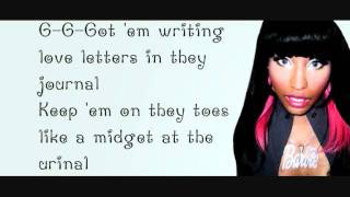 Nicki Minaj Fuck Da Bullshit Verse Lyrics Video