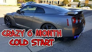 Picking up the GTR!!!! - INSANE COLD START + Scraping...