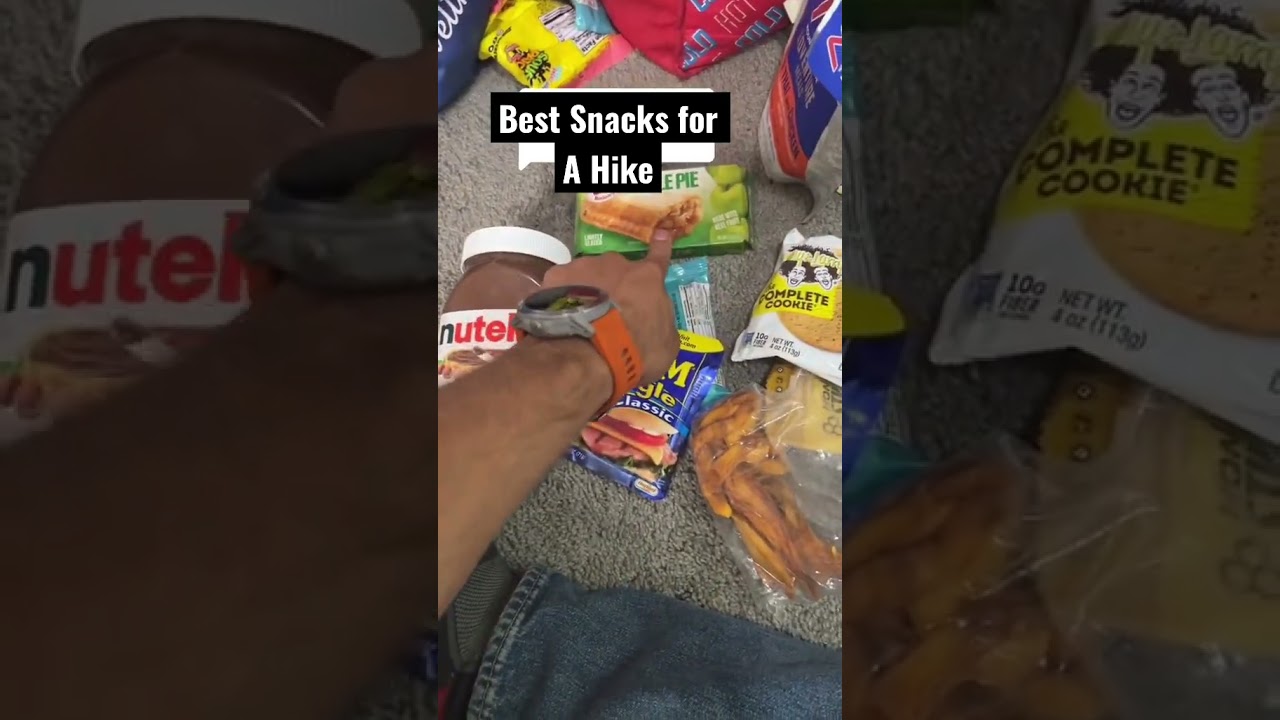 The Only Snacks You Need for a Hike 🙌🚀