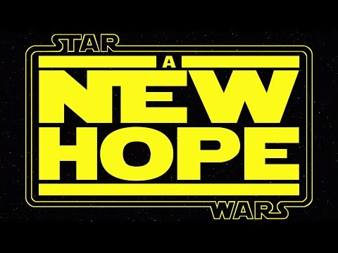 A New Hope's opening crawl but it's an intro to The Clone Wars