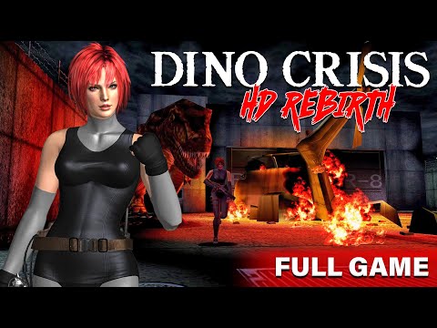Dino Crisis Rebirth + HD MOD PC FULL GAME - Playthrough Gameplay
