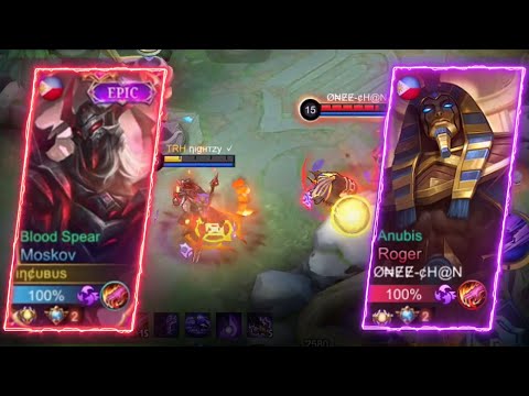 NIGHTZY MOSKOV VS TOP SUPREME ROGER! HOW TO CARRY TOXIC TEAMMATES?! THEY KEPT TAKING MY BUFF! - MLBB