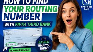 How to find your routing number with Fifth Third Bank