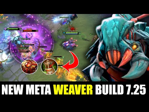 Spirit Vessel First Items on Weaver - New Meta Offlaner Build 7.25