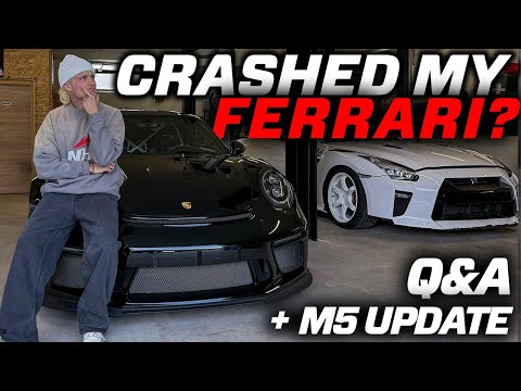 M5 UPDATE + CRASHED MY FERRARI? - Q&A with Sheepman