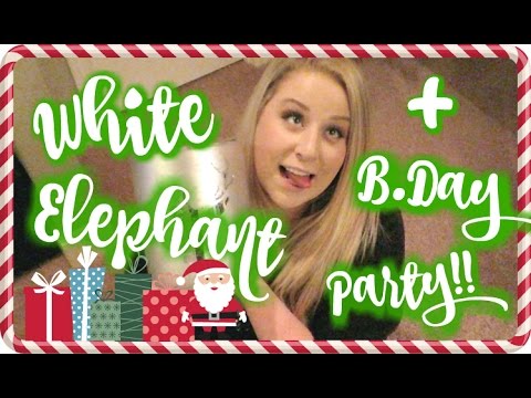 White Elephant + Birthday Shenanigans!! Vlogmas Day 18 Video