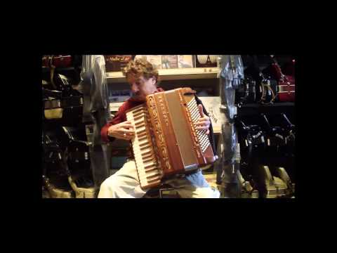 BRW133b - Brandoni Mahogany Wood Super Musette LMMM 120 $7995