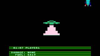 Atari 800 Game: Saucer (1980 Atari)