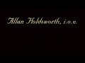Allan Holdsworth - Out From Under (Acoustic Lead Version Cover)