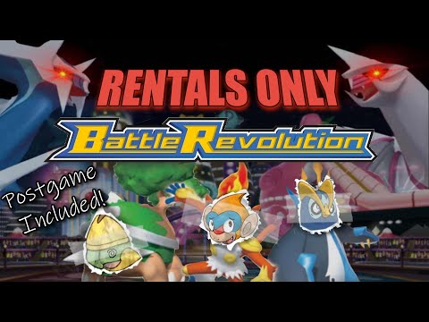 Can I 100% Pokémon Battle Revolution with RENTALS ONLY? [THE MOVIE]