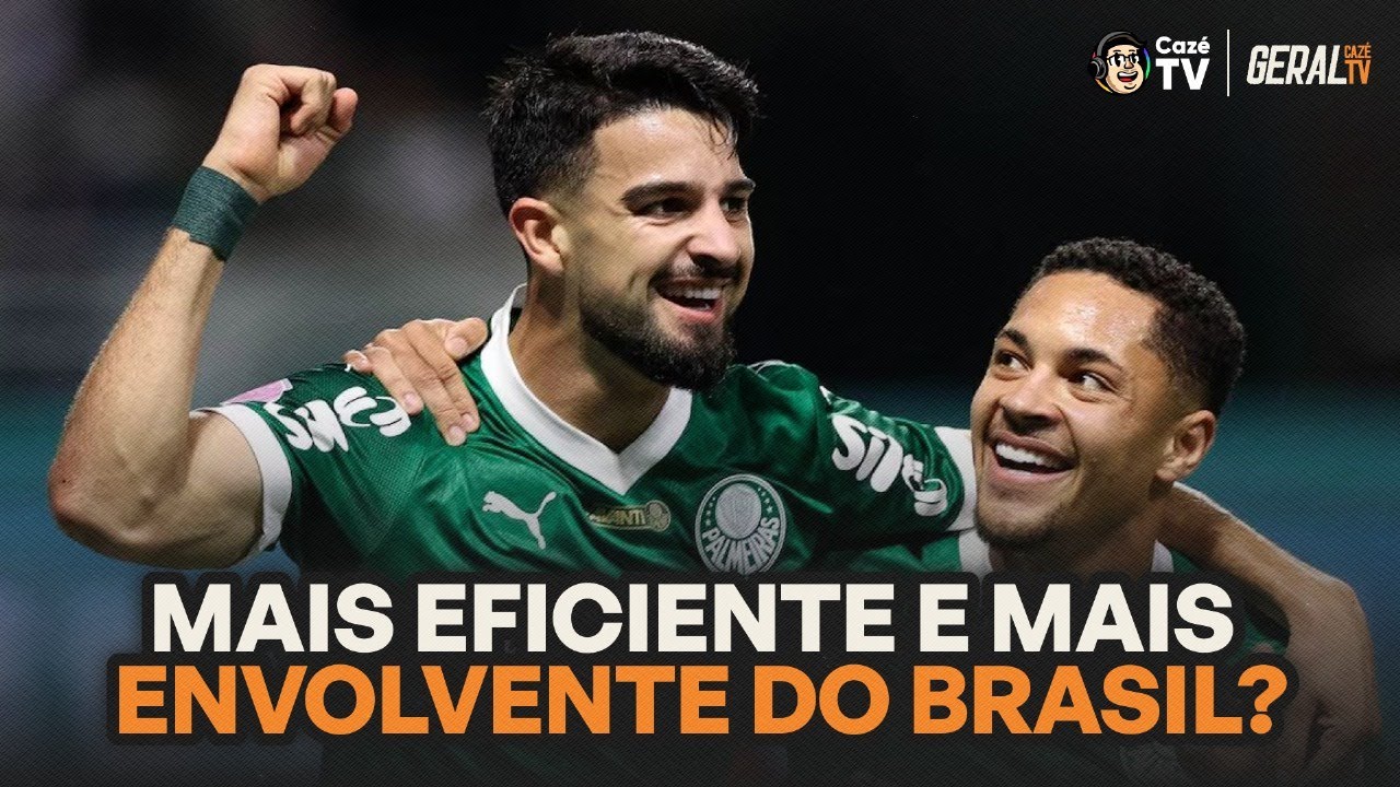 PALMEIRAS DE FLACO ROQUE JOGA O MELHOR, MAIS ENVOLVENTE E MAIS EFICIENTE FUTEBOL DO BRASIL EM 2025?