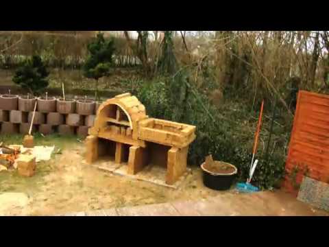 Lehmofen selbst bauen mit Kenny - Trailer Zeitraffer