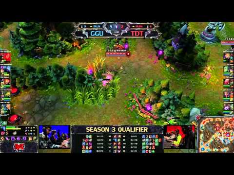 Good Game University (GGU) vs Team TowerDiveTV (TDT) - League of Legends Season 3 Qualifiers